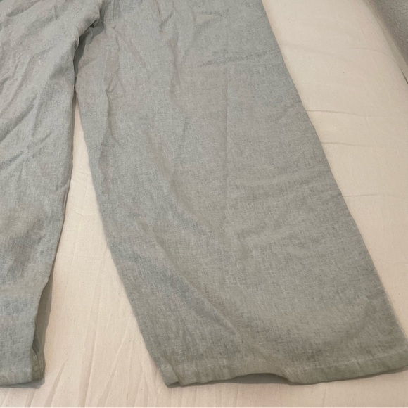 Boho two piece set. Size S. Light green sage. - Picture 5 of 12